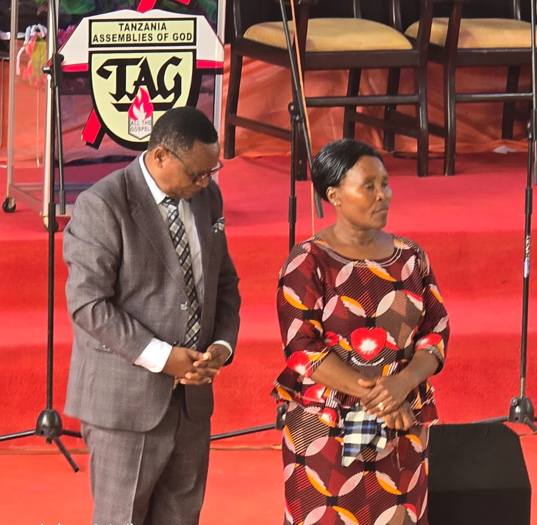 Pastor Severin Fussi and his lovely wife